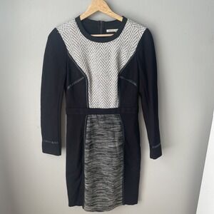 Rachel Roe Dress Womens Formal Workwear Office Size 2 Black And White Classic